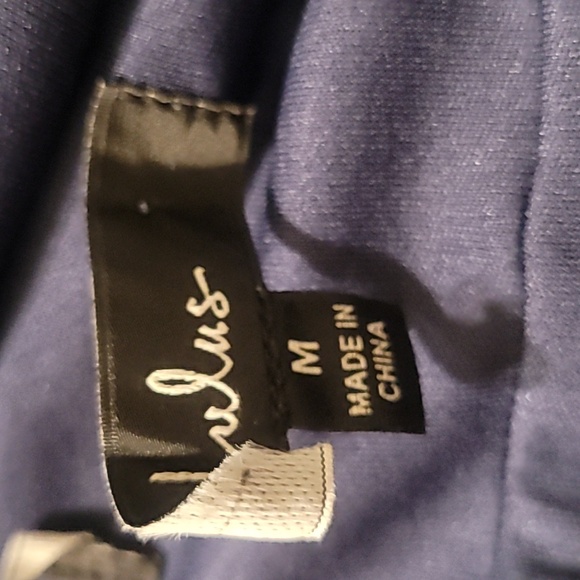 NWOT LULU'S NAVY BLUE MAXI DRESS MEDIUM - Picture 6 of 6